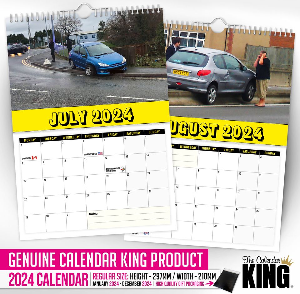 Peugeot - 2024 Wall Calendar, Creative, Gift Idea, Present, Novelty