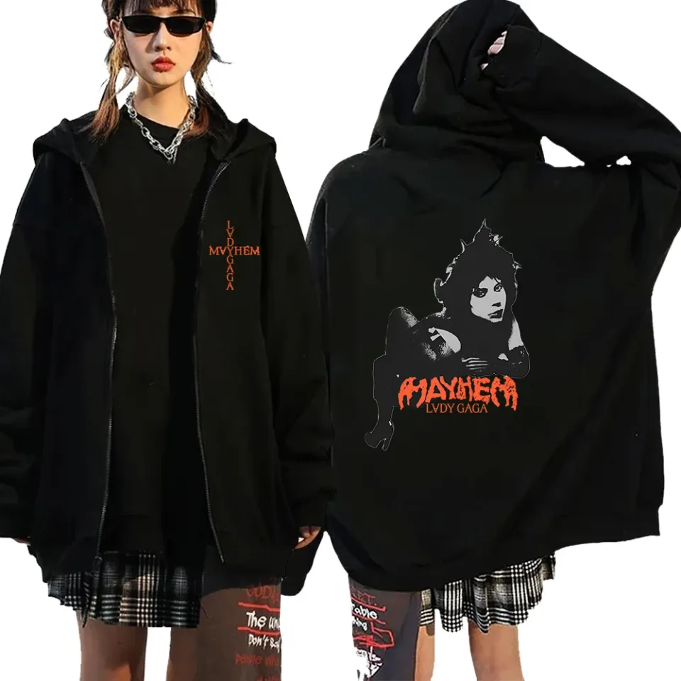 2025 Ld ga Mayhem Double Sided Zip Hoodie