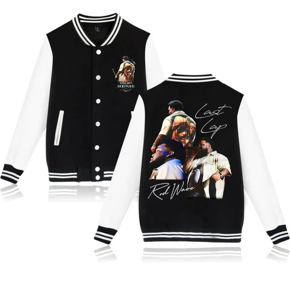 Rod Wave Last Lap 2024 Baseball Jacket