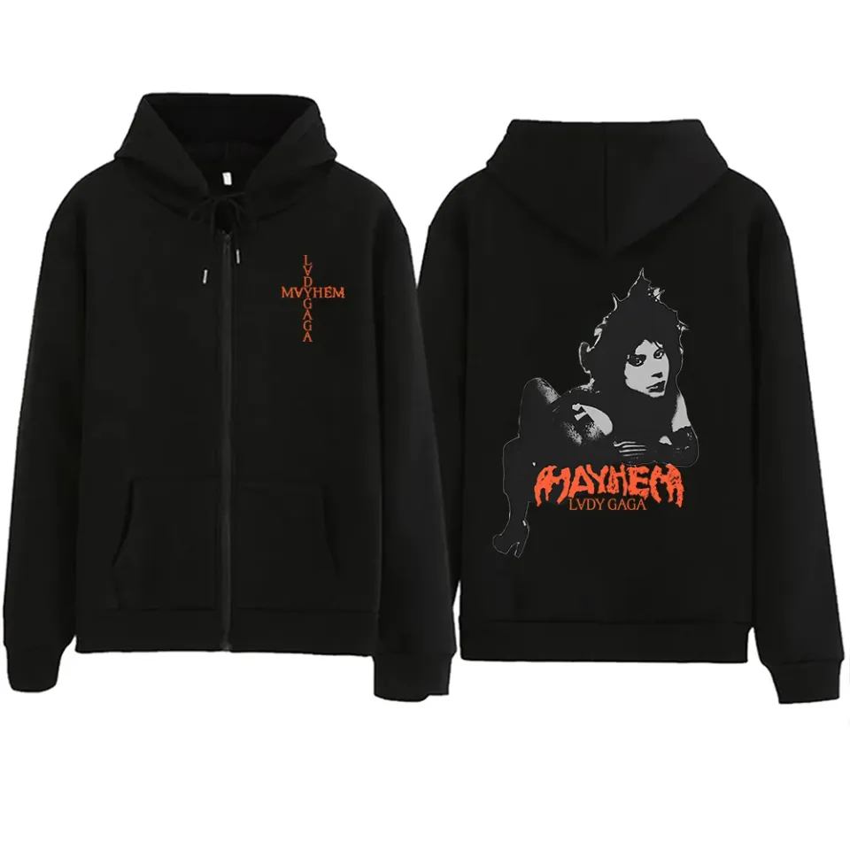 2025 Ld ga Mayhem Double Sided Zip Hoodie