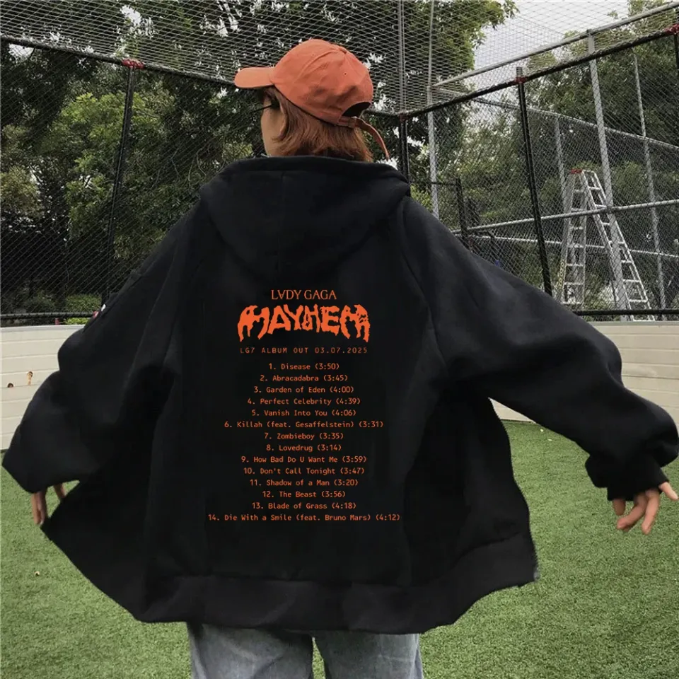 2025 Ld ga Mayhem Double Sided Zip Hoodie