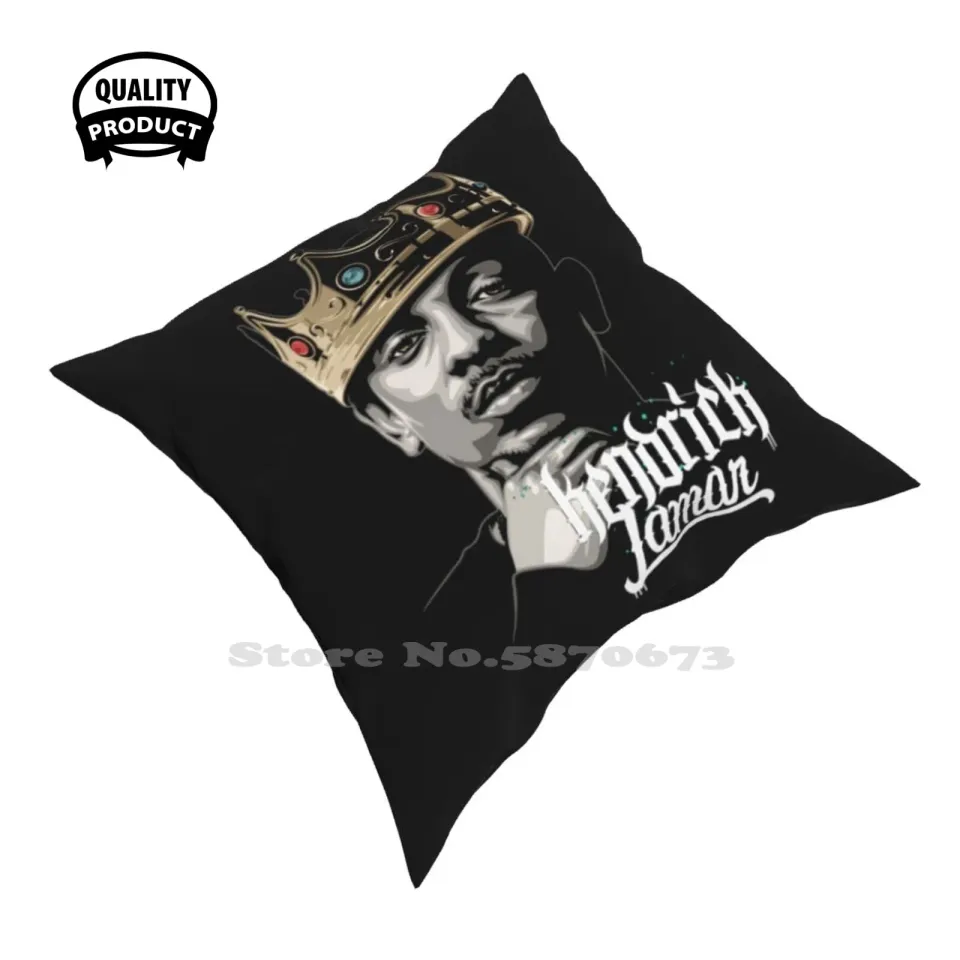 Kendrick Lamar Damn Throw Pillow | Gift For Fan | Home Decor