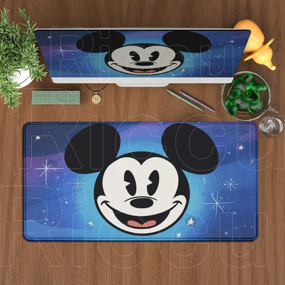 Large Mouse Pad Disney Mickey Mouse Cartoon Keyboard Mousepad Xxl Computer Gaming Rubber Non-slip Office Desk Mat PC Accessories
