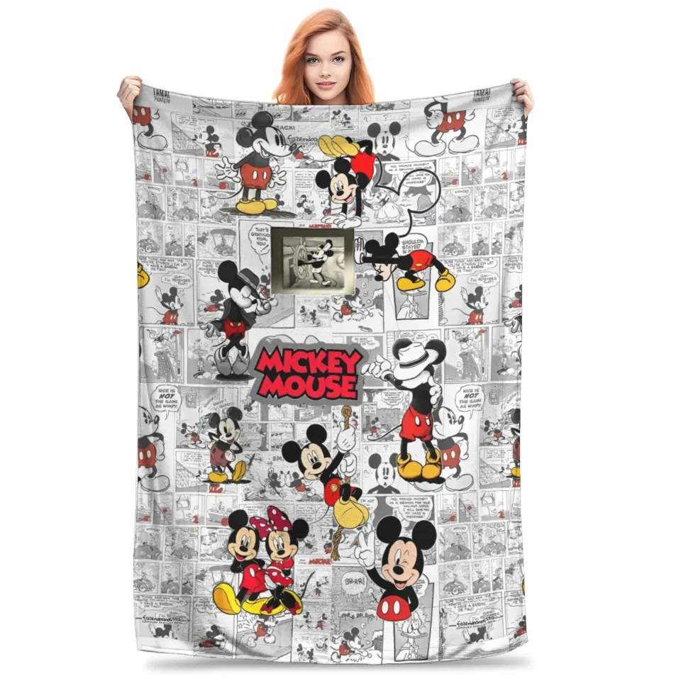 minnie mouse daisy Blanket Multiple Sizes Super Soft and Warm  Throw Blankets for Couch Sofa and Bed