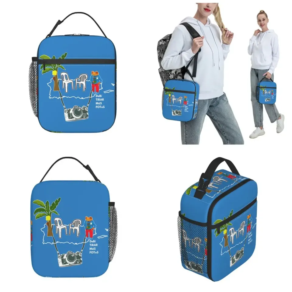 DTMF Bad Bunny Insulated Kids Lunch Bag