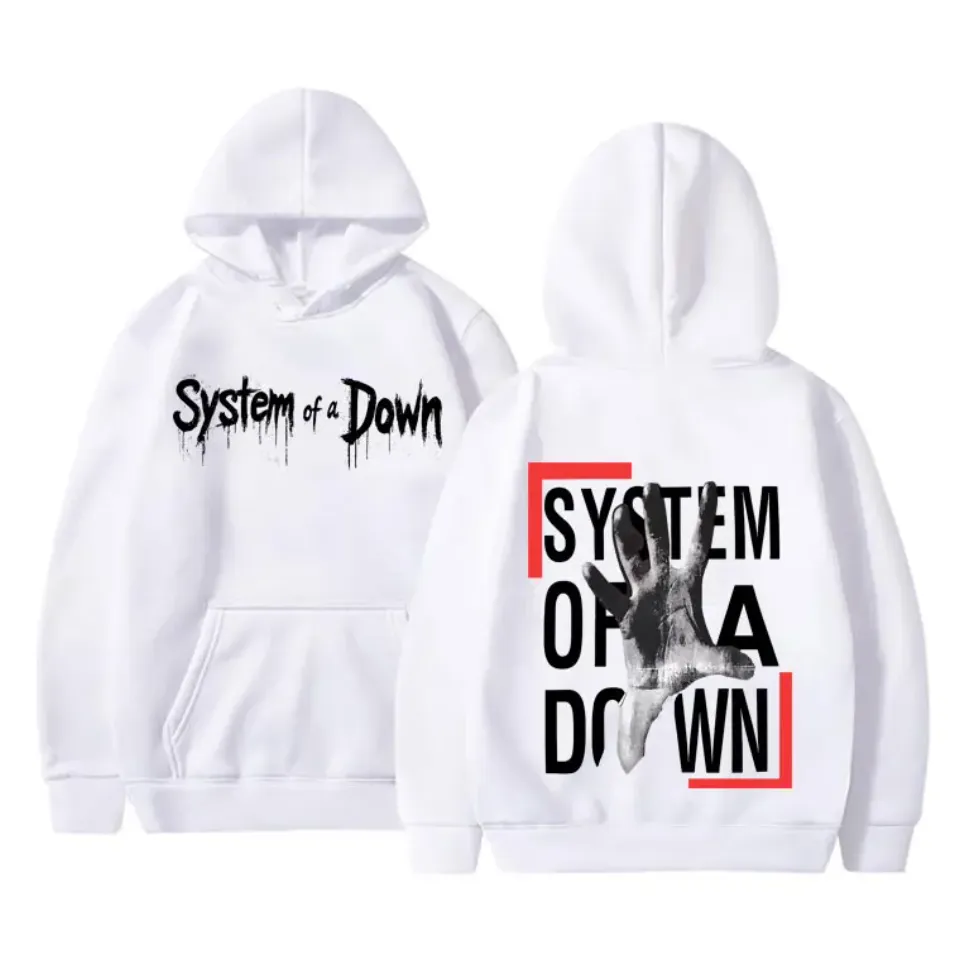 SYSTEM OF DOWN Double Sided Print Hoodie