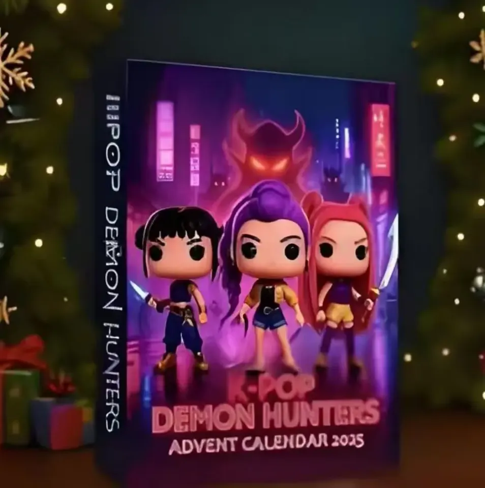 KPOP Christmas Blind Box Devil Hunter KDH Premium Advent Calendar 2025 Witch Hunting Team Acrylic Pendant Children's Toy Gift