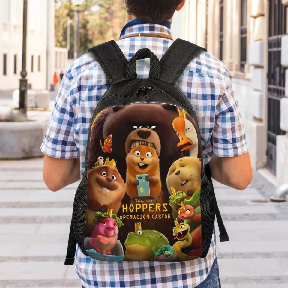 Disney Hoppers Movie Backpack, Cute Backpack For Kids, Back To School Gift
