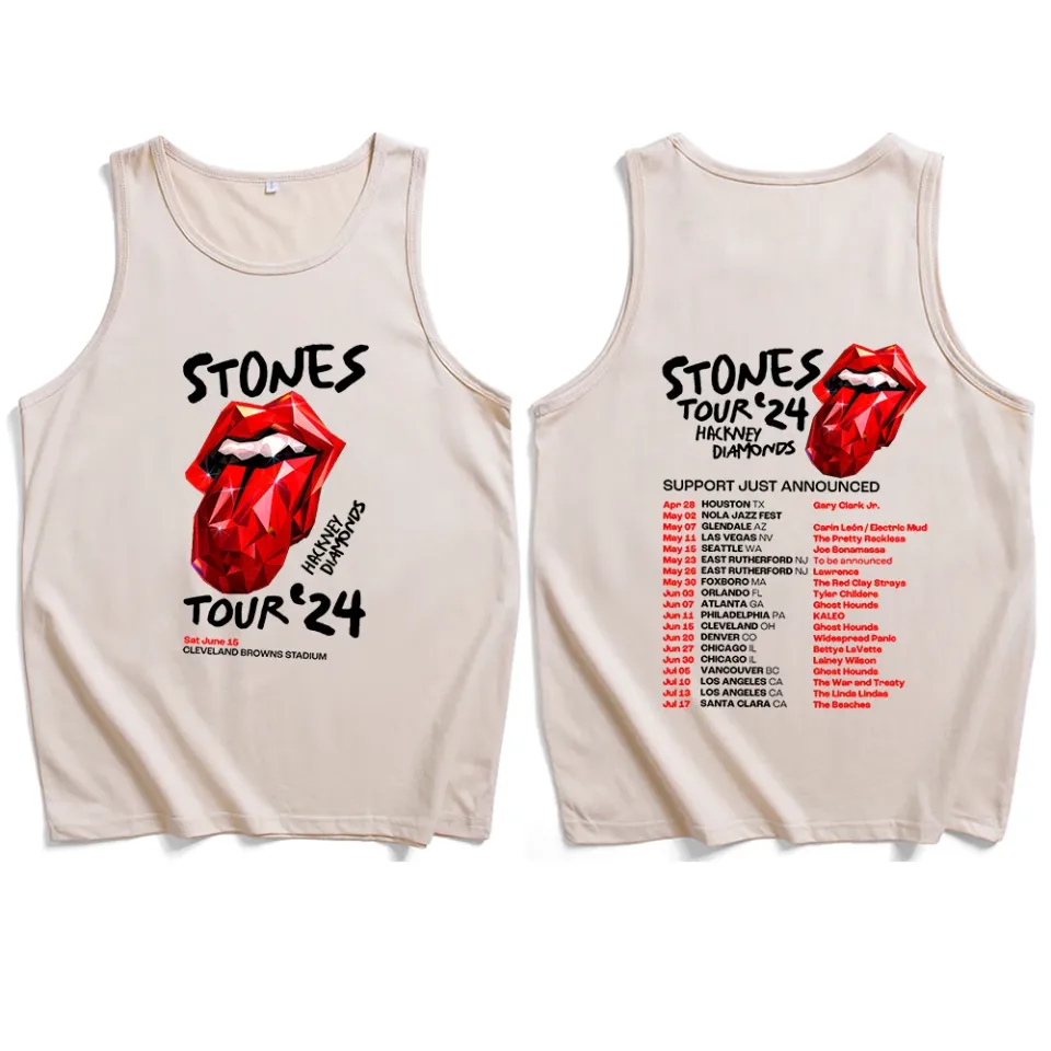 Rolling-Stones World Tour 2024 Tank Tops