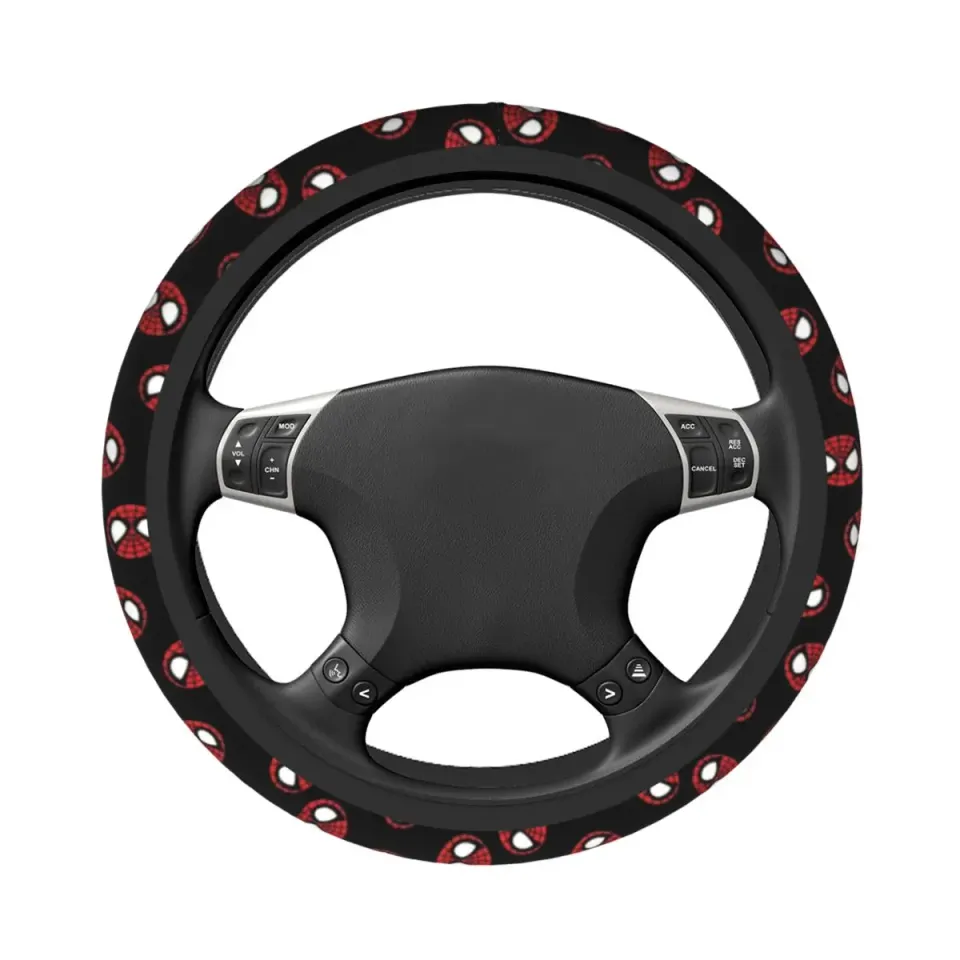 Spider-Man Spiderman Hero Car Steering Wheel Cover