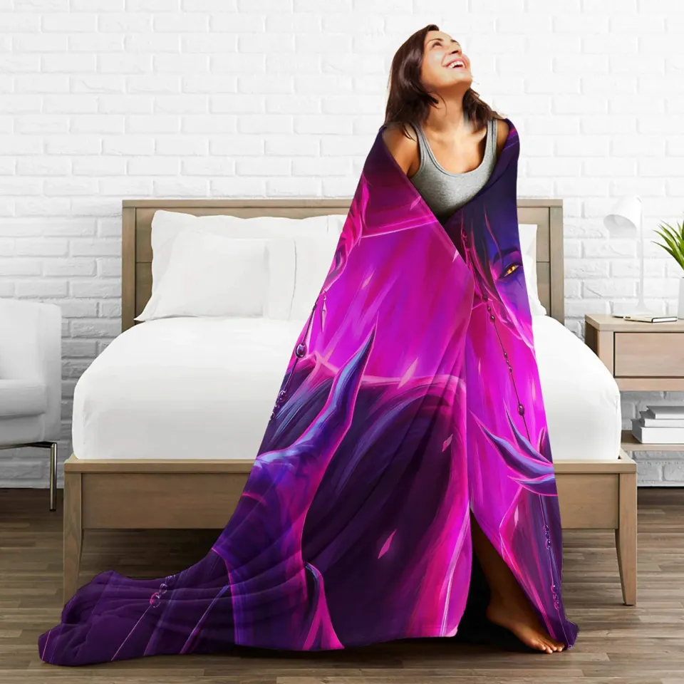 kpop Demon Hunters Huntrix Fleece Blanket