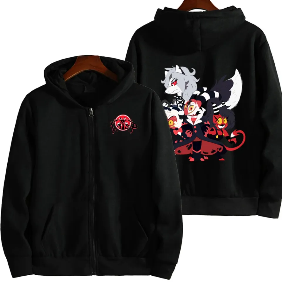 Helluva boss Cartoon Men Hoodie
