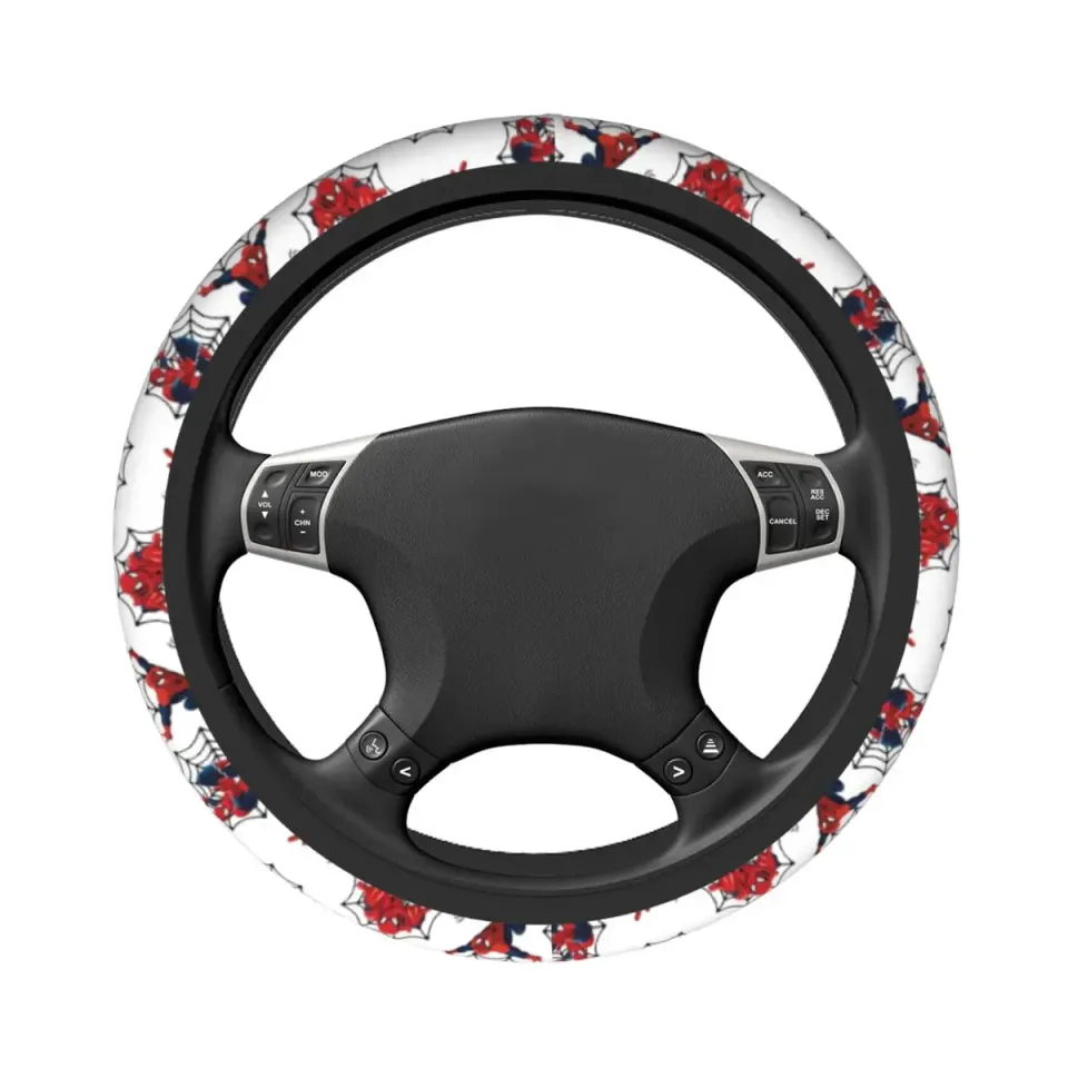 Spider-Man Spiderman Hero Car Steering Wheel Cover