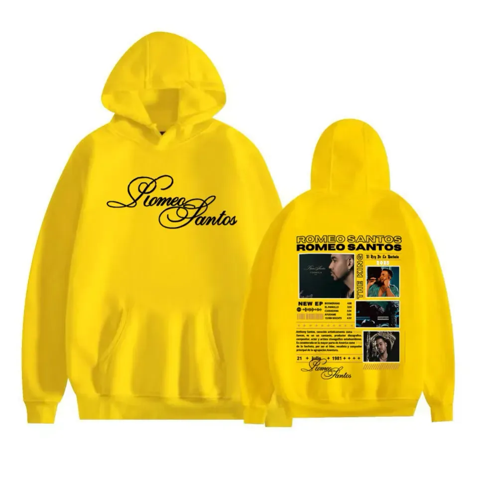 Rapper Romeo Santos The King Tormula Tour 2025 Hoodie