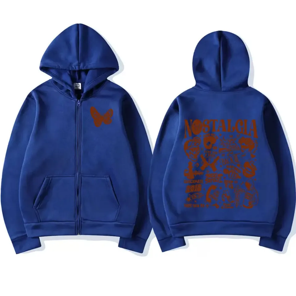 Rod Wave Nostalgia Album Zipper Hoodies