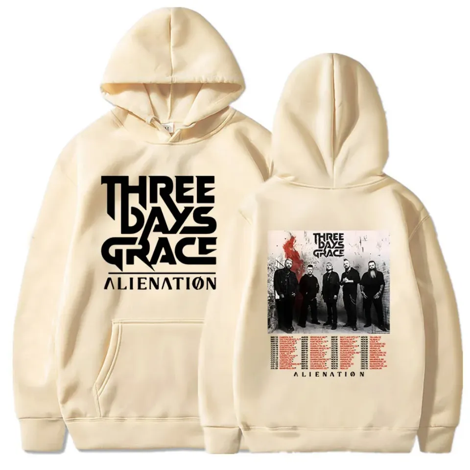 THREE DAYS GRACE ALIENATION Tour 2025 Hoodies