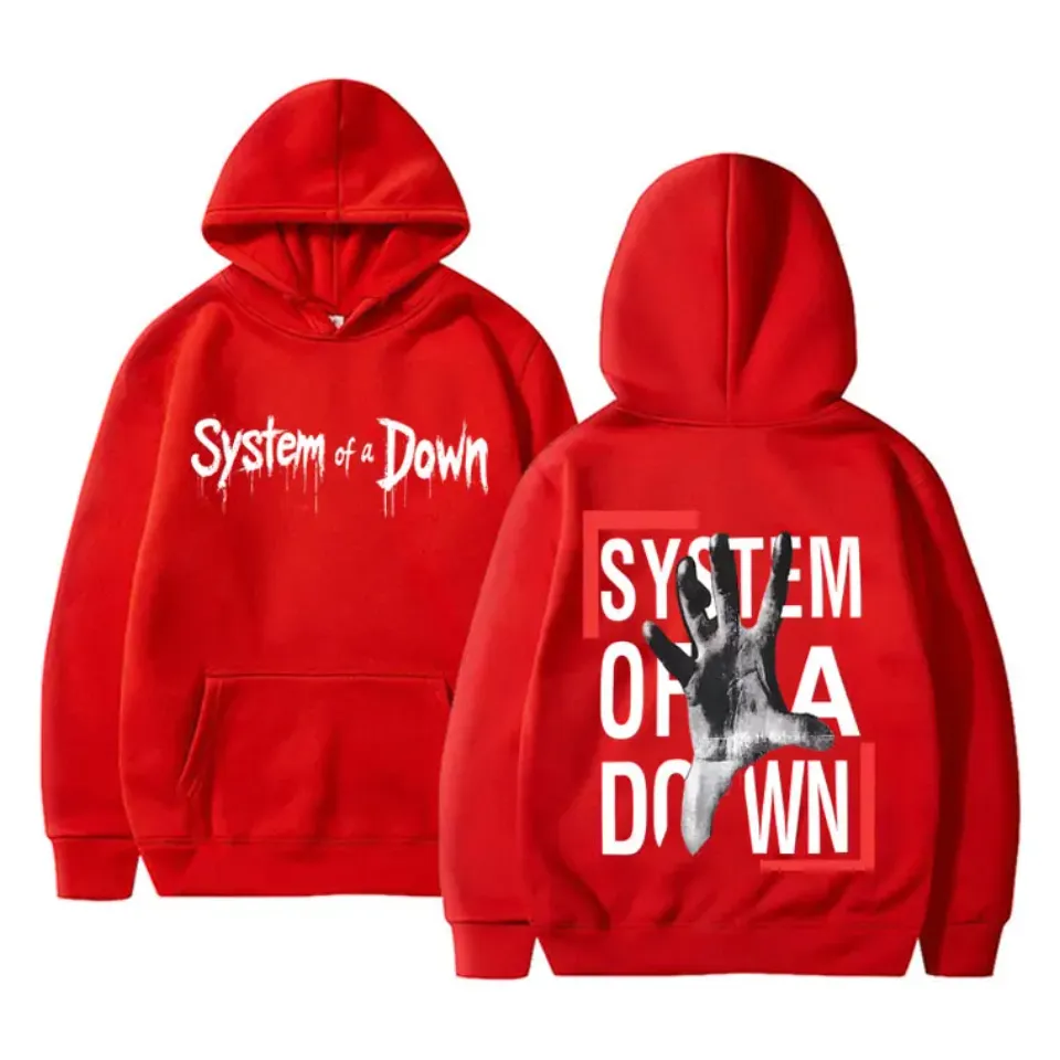 SYSTEM OF DOWN Double Sided Print Hoodie