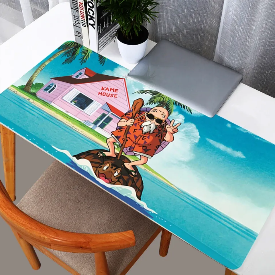 DBZ Dragon Ball Master Roshi Mouse Pad Game Rubber Mini Pc Keyboard Laptop Computer Speed Desk Mat Gaming Acessories Mousepad