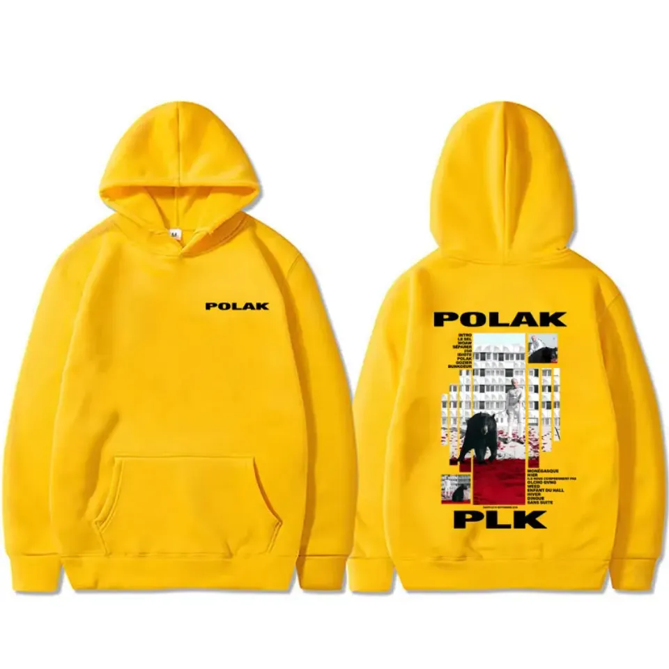Rapper Plk Polak Graphic Hoodie M