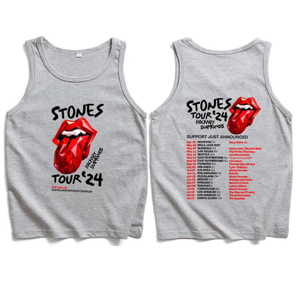 Rolling-Stones World Tour 2024 Tank Tops