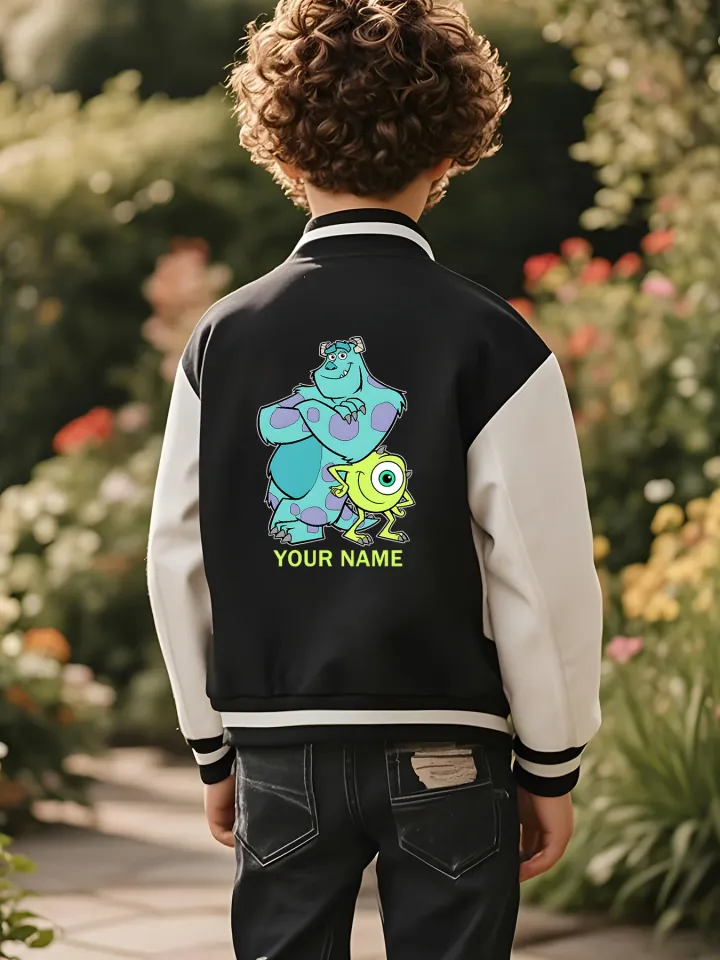 Disney Monsters University Sulley Sullivan Boys Baseball Jacket -