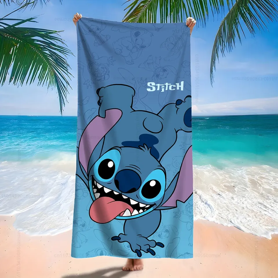 Stitch-Themed Beach Towels