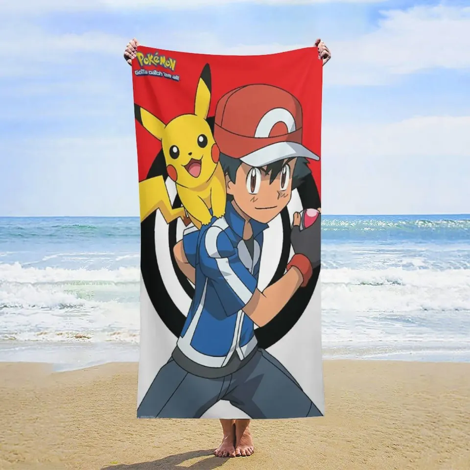 PKM Large Microfiber Beach Towel