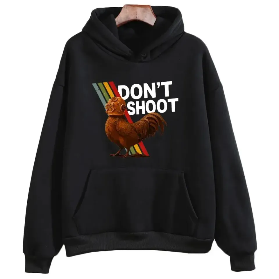 Hip Hop Harajuku Hoodies Don't Shoot Arc Raiders Hoodies Game Players Gift Sweaters Arc Raiders Inspiring Sweatshirts