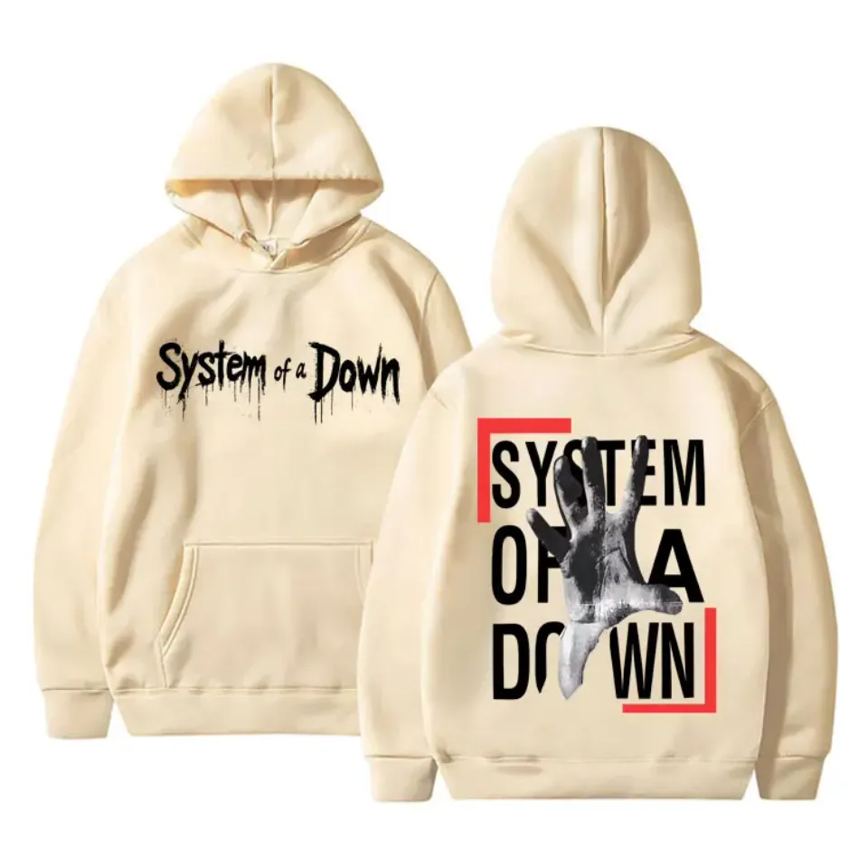 SYSTEM OF DOWN Double Sided Print Hoodie