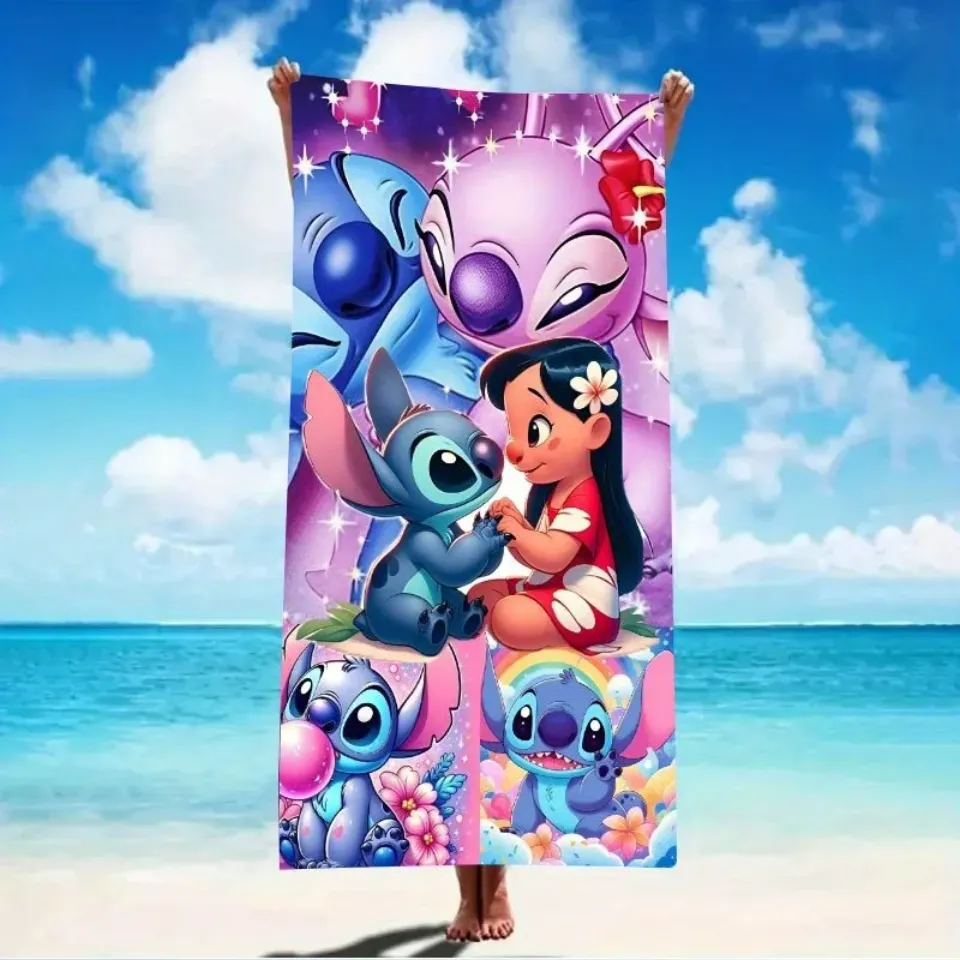 Lilo & Stitch Beach Towel: Colorful and Fun for Summer!
