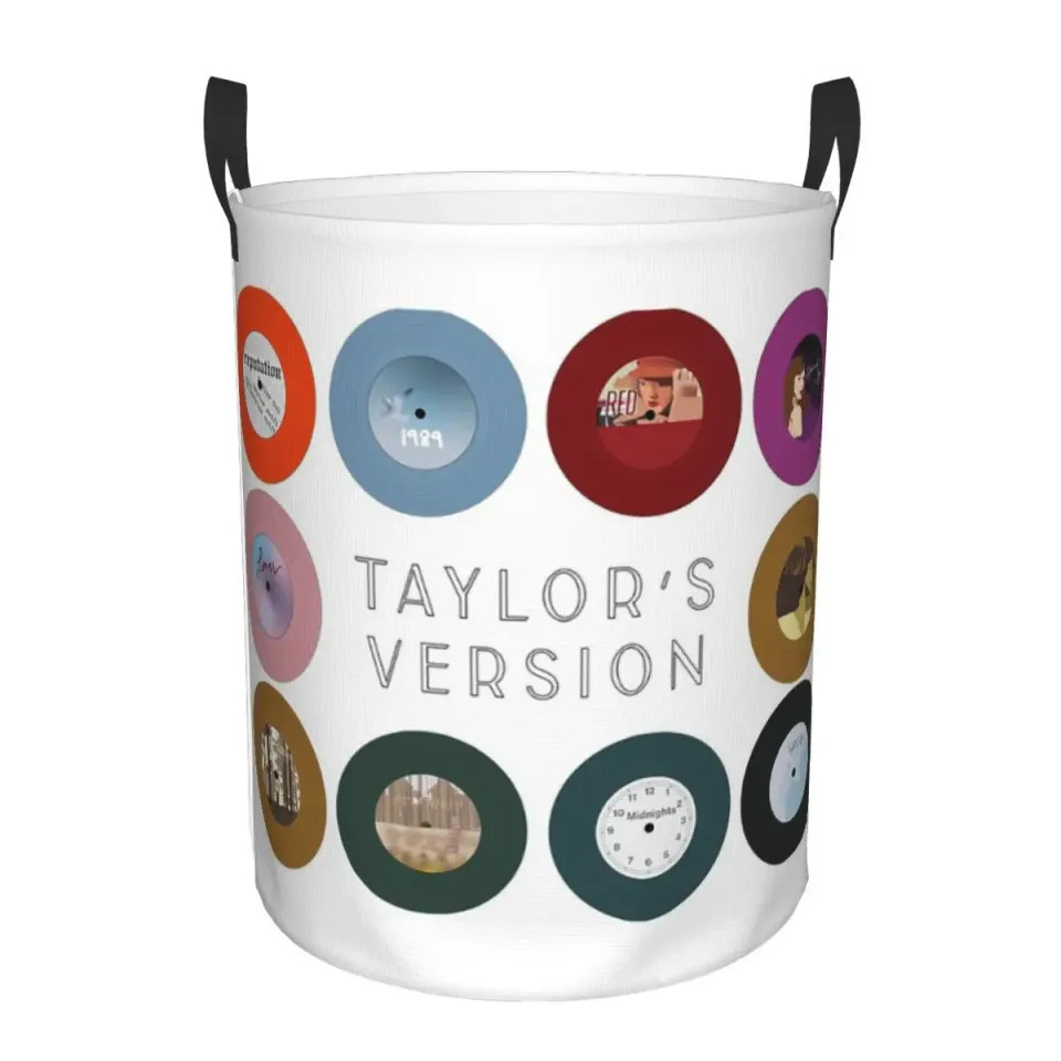 Taylors Version Eras Tour Albums Folding Laundry Baskets