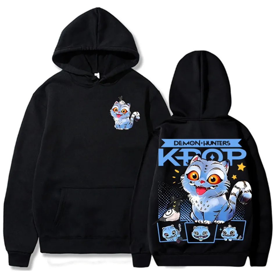 KPop Demon Hunters Huntrix Tiger Cat Hoodie