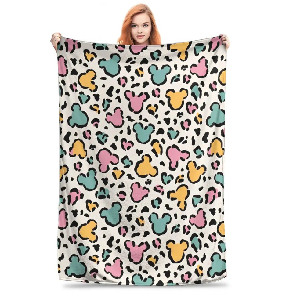 minnie mouse daisy Blanket Multiple Sizes Super Soft and Warm  Throw Blankets for Couch Sofa and Bed