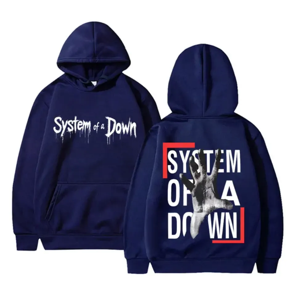 SYSTEM OF DOWN Double Sided Print Hoodie