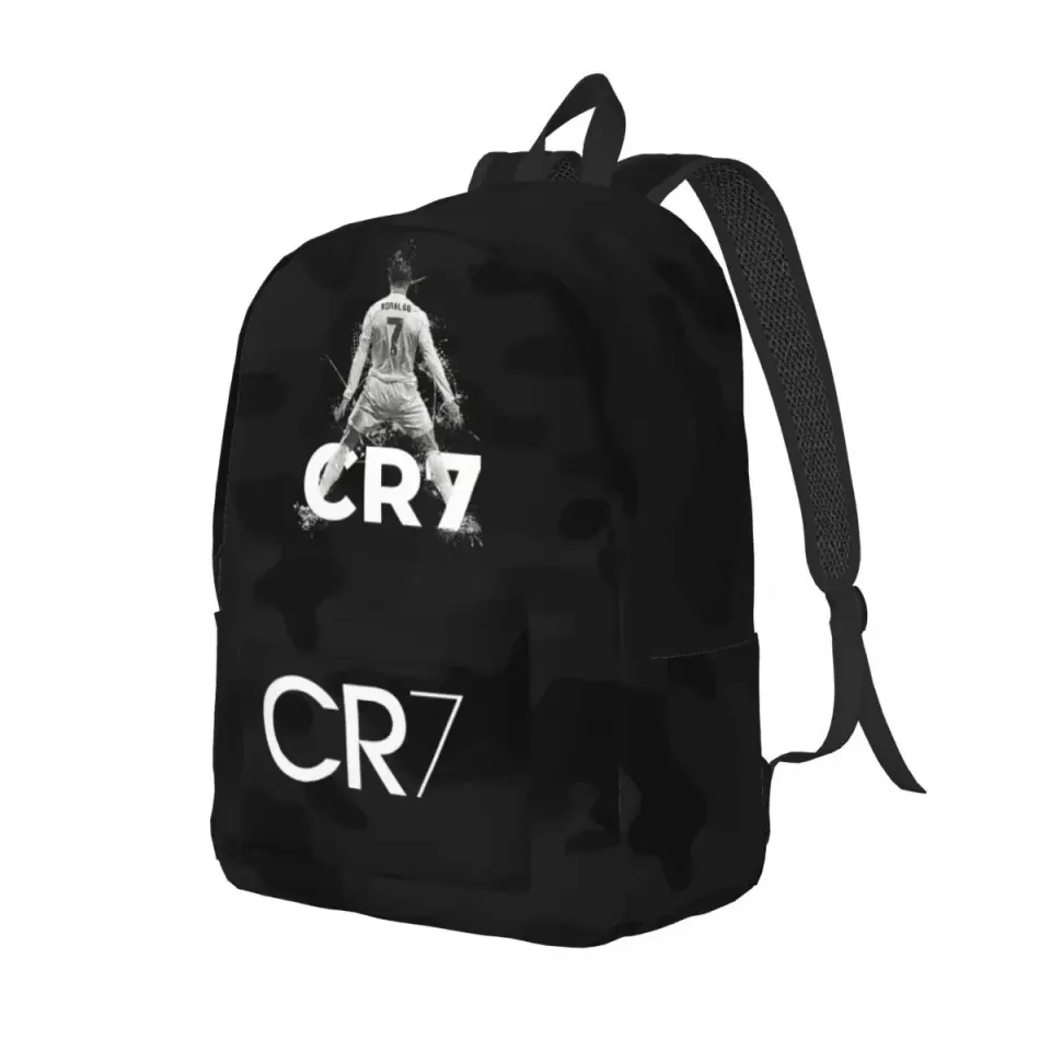 CR7 Ronaldos Backpack for Men and Women, Laptop Shoulder Bag, Student and Work Daypack, Gift