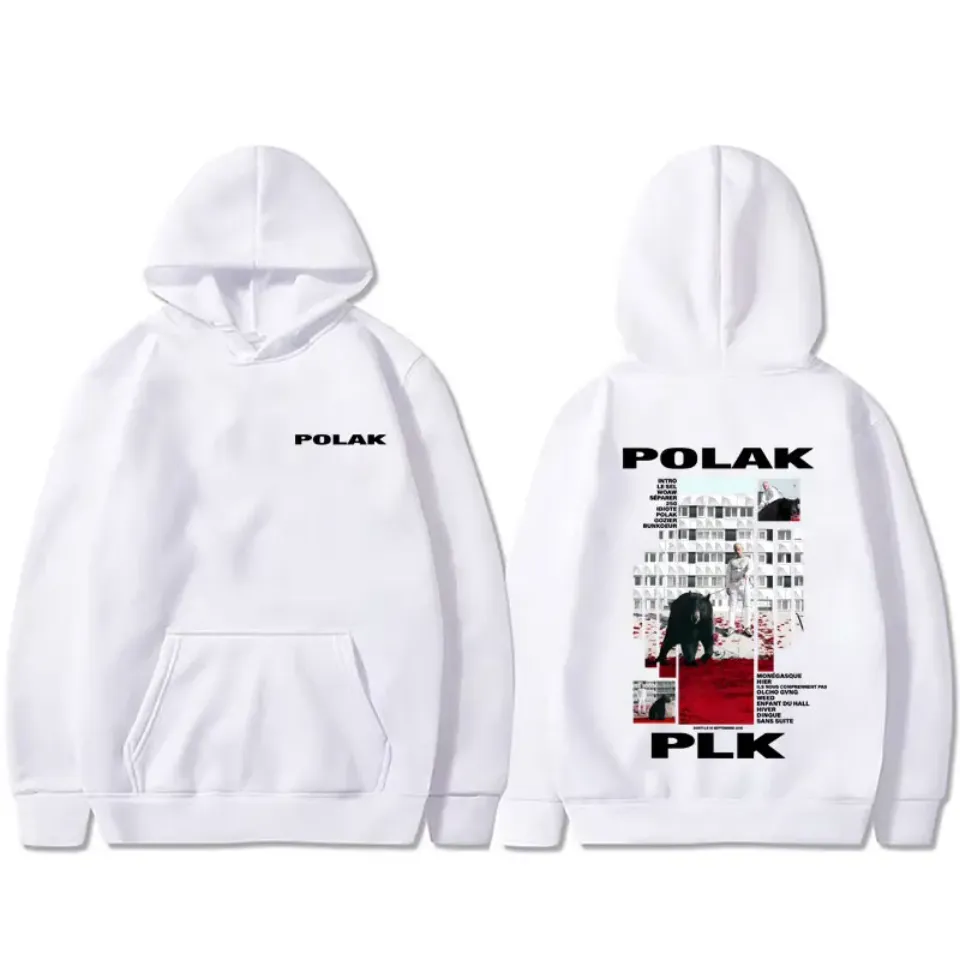 Rapper Plk Polak Graphic Hoodie M