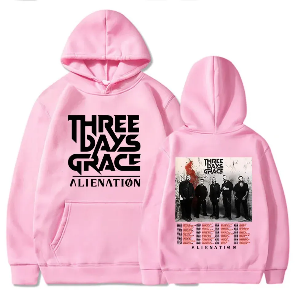 THREE DAYS GRACE ALIENATION Tour 2025 Hoodies