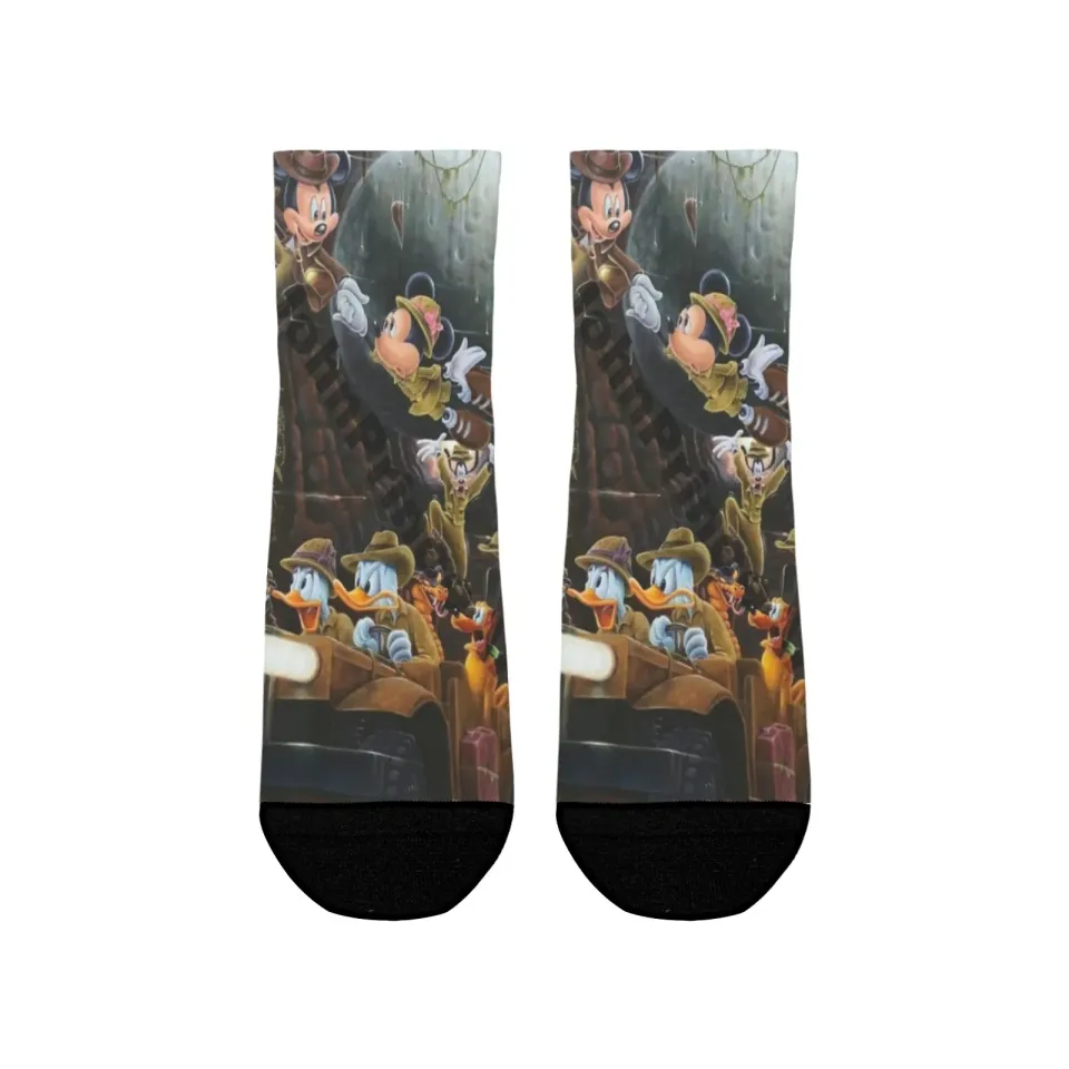 1 Pair Disney Adventure  Themed Cartoon Socks