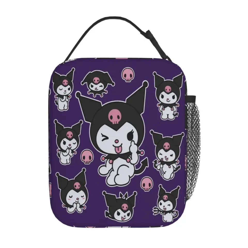 Kuromi Cute Cartoon Lunch Bag