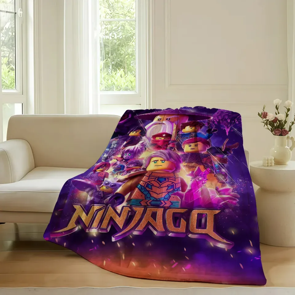 Cartoon cool N-ninjago L-LegoS Blanket