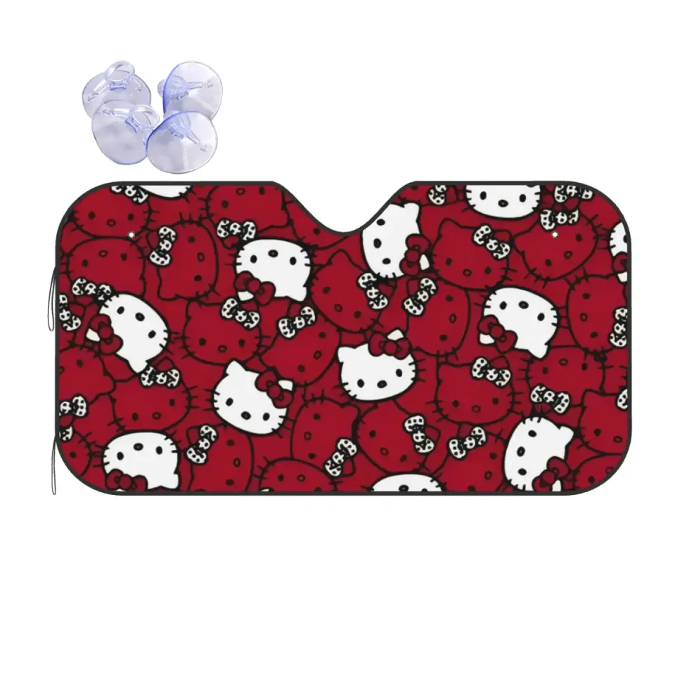 Hello Kitty Funny Car Sun Shades