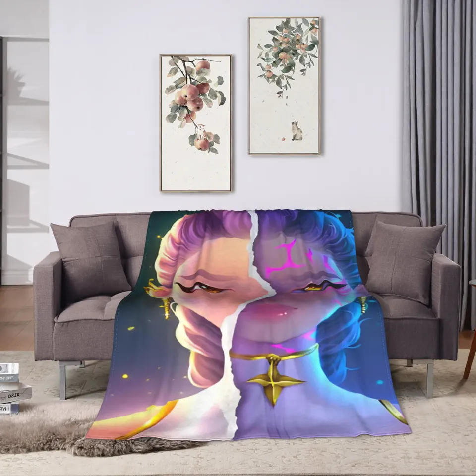 Rumi K-KPop Demons Hunters Fleece Blanket