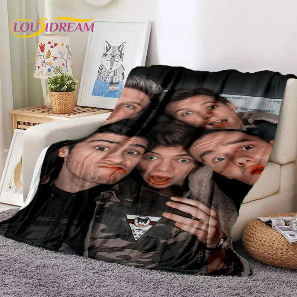 2025 Rock-One Direction Fleece Blanket | Gift For Fan