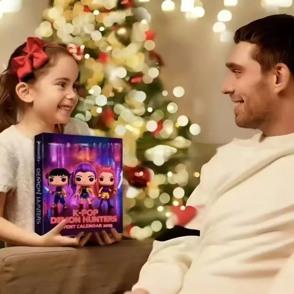 KPOP Christmas Blind Box Devil Hunter KDH Premium Advent Calendar 2025 Witch Hunting Team Acrylic Pendant Children's Toy Gift