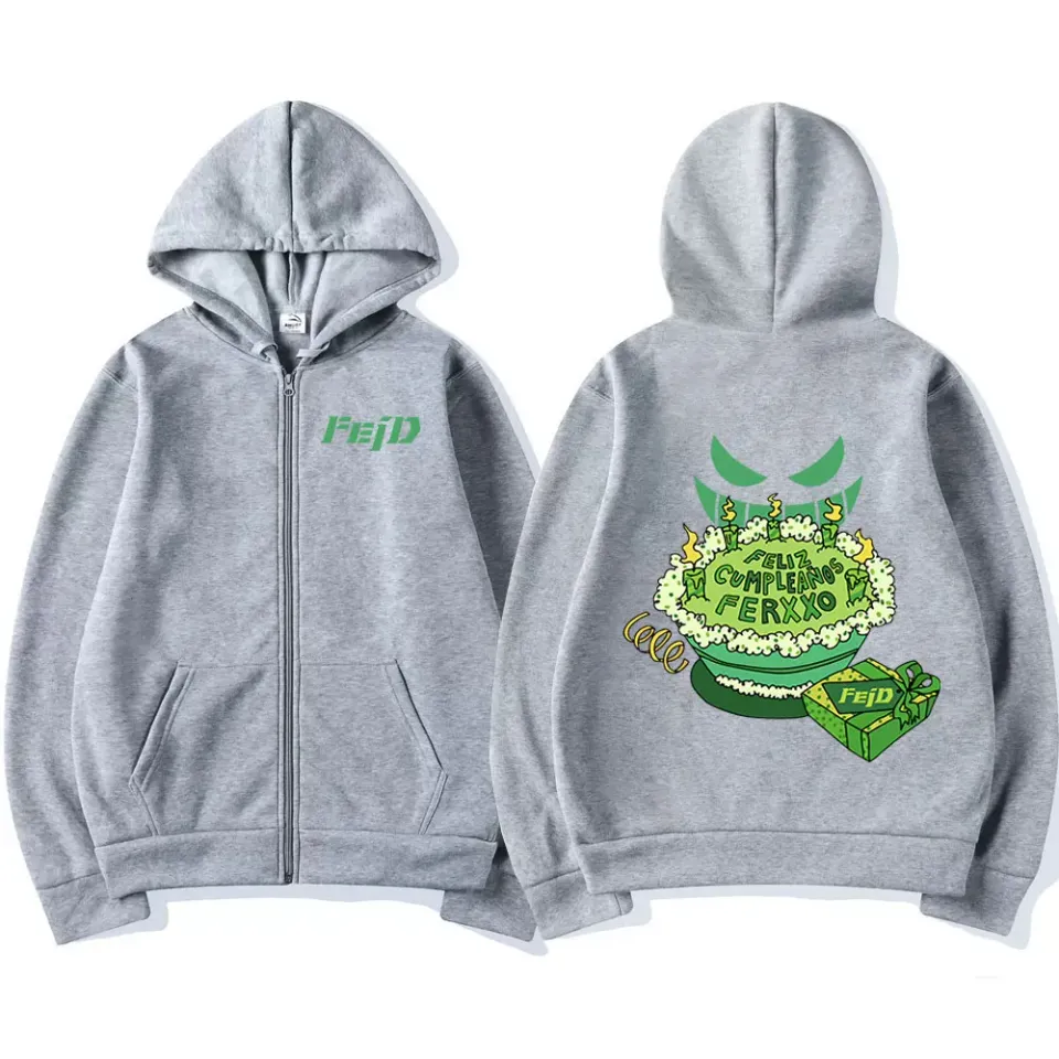 Feliz Cumpleanos Ferxxo Tour Zipper Hoodies