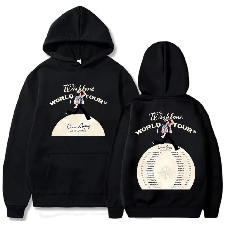 CONAN GRAY Wishbone World Tour 2026 Hoodies