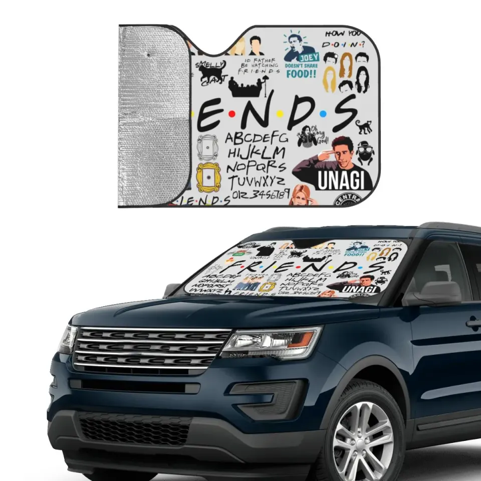 Friends TV Show American Car Sunshade