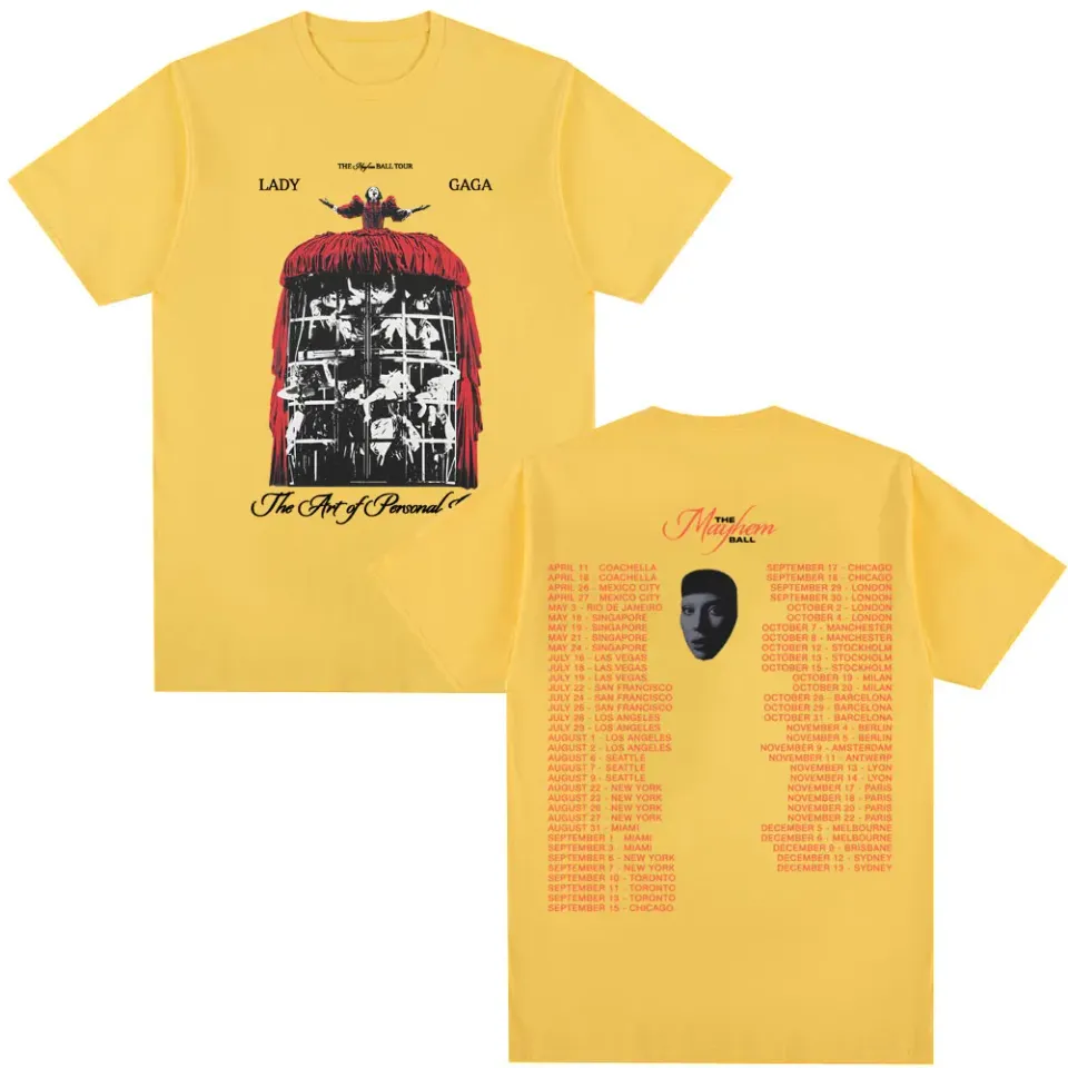 Singer Ld ga Mayhem Ball Tour T Shirts