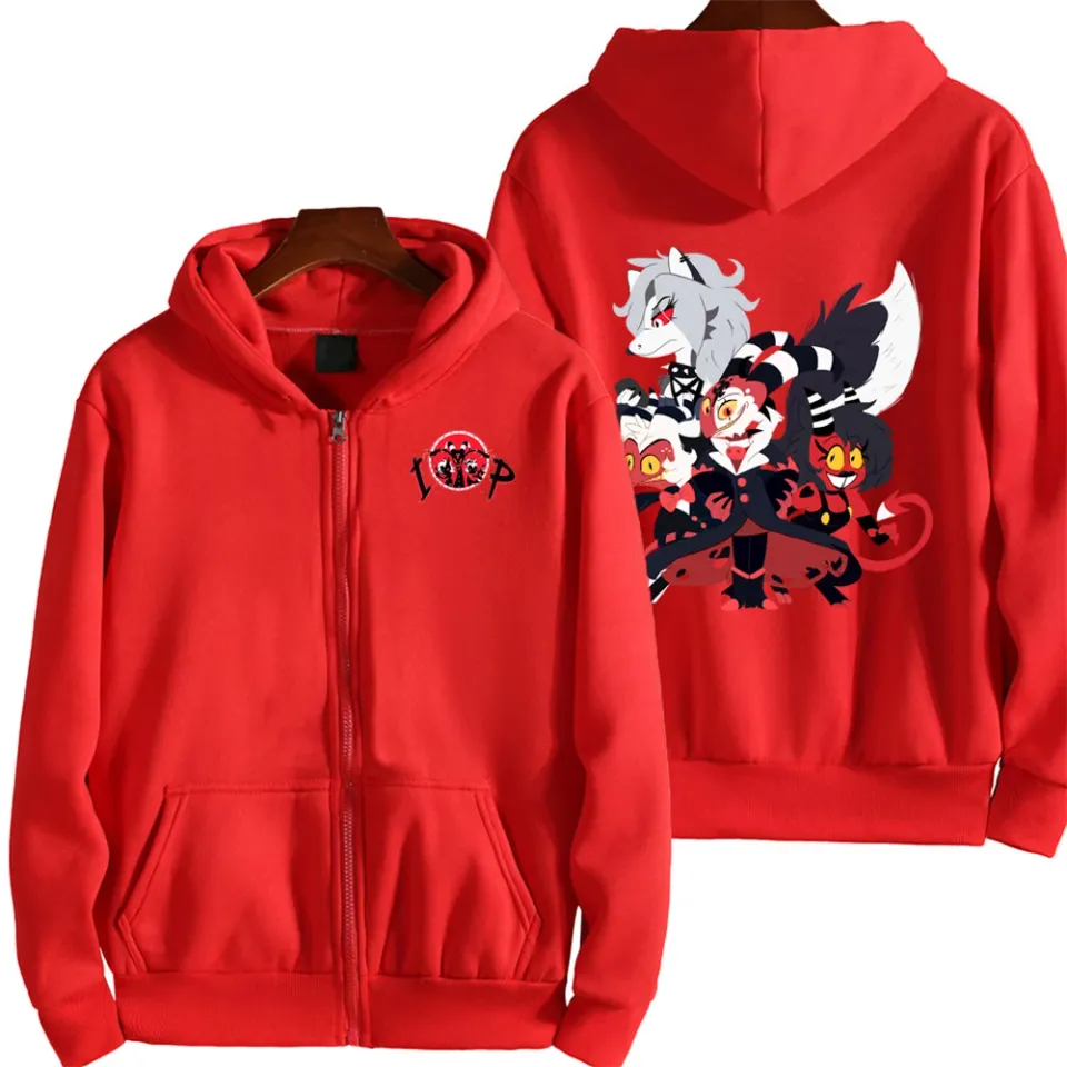 Helluva boss Cartoon Men Hoodie