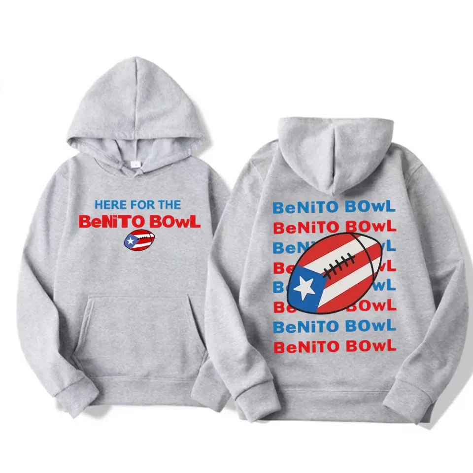 Benito Bowl T Shirt Bad Bunny Super Bowl 2026 Tour Hooded